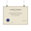 Adoption — Court of Heaven Poster (Sonship, Gal 4:7)