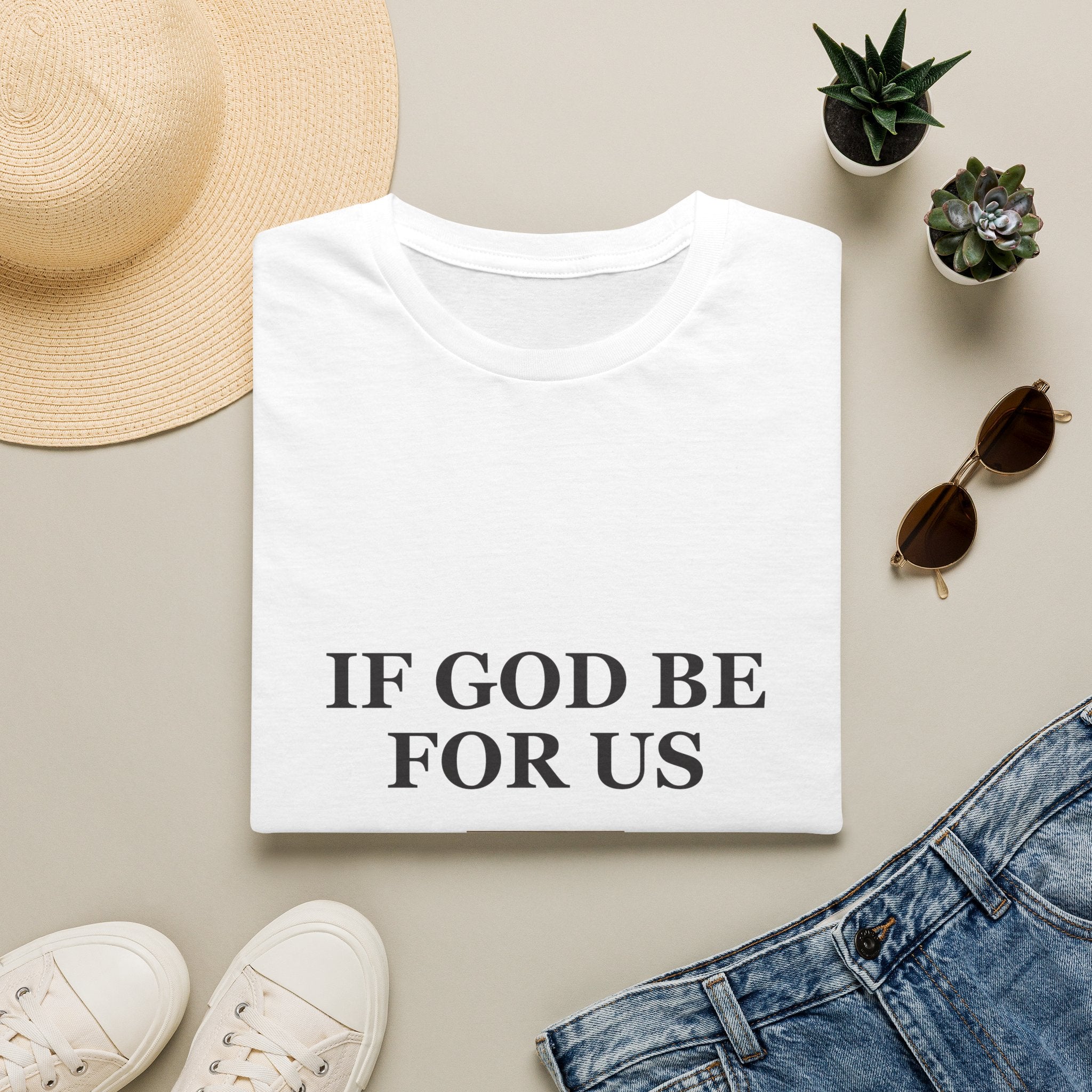 If God Be For Us — Romans 8:31 Tee (KJV)