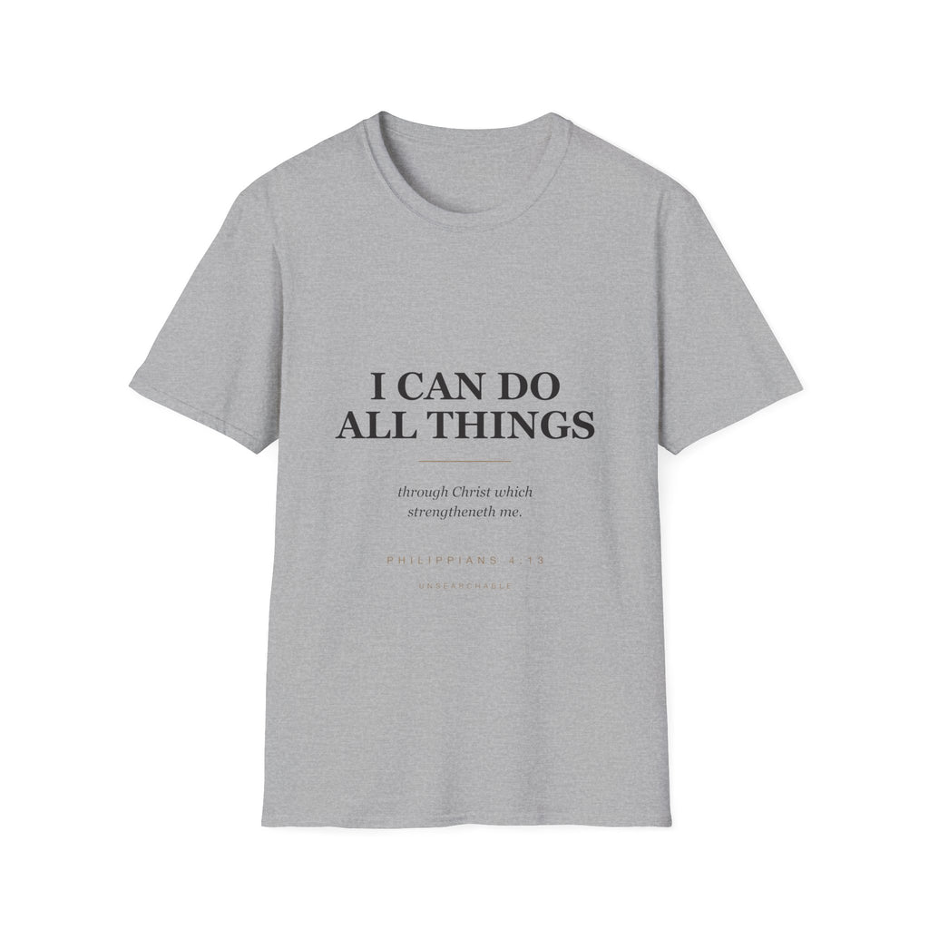 I Can Do All Things — Philippians 4:13 Tee (KJV)