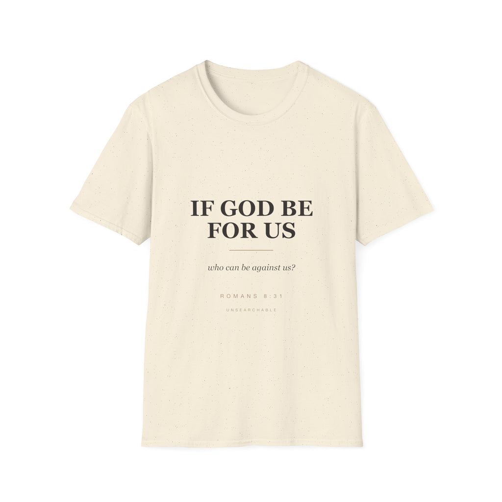 If God Be For Us — Romans 8:31 Tee (KJV)