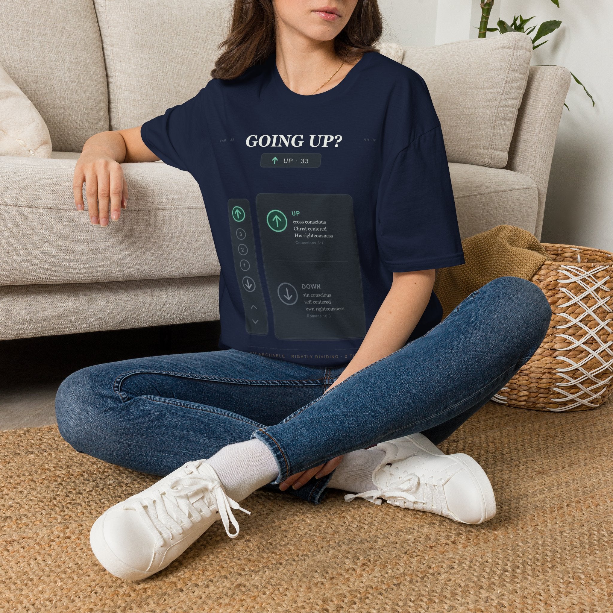 Going Up? — Two Ways Tee (Rightly Divided)