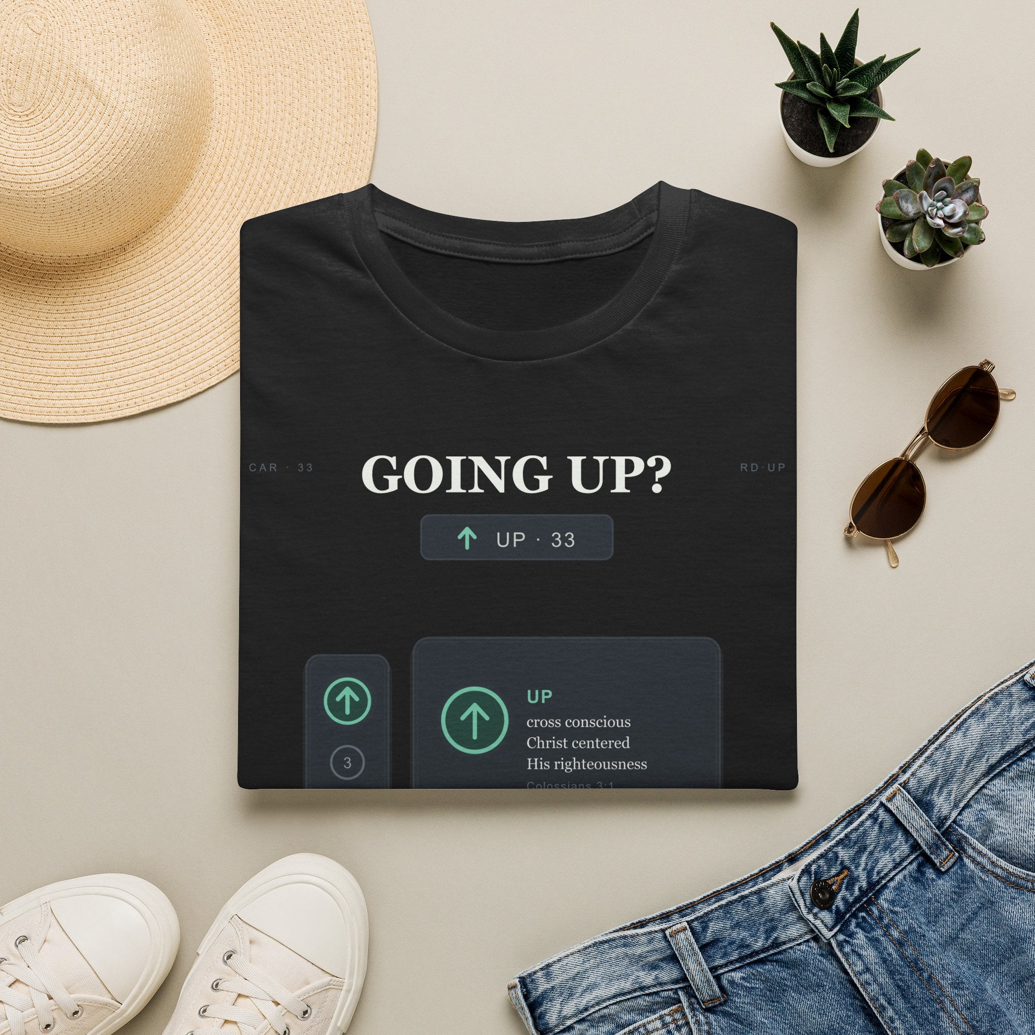 Going Up? — Two Ways Tee (Rightly Divided)