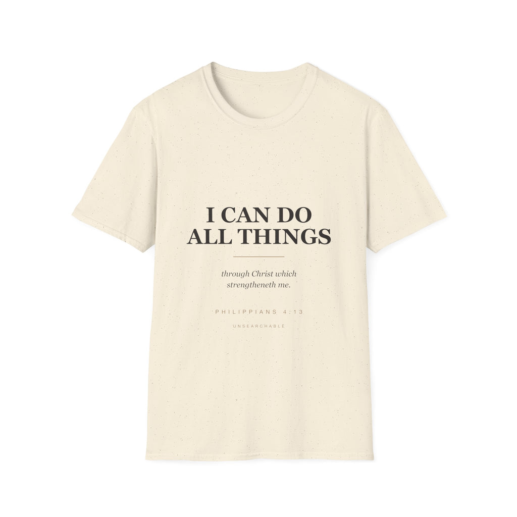 I Can Do All Things — Philippians 4:13 Tee (KJV)