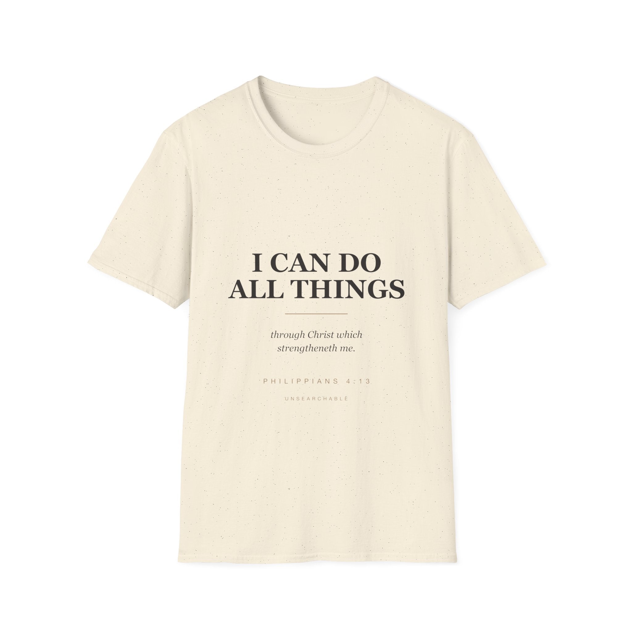 I Can Do All Things — Philippians 4:13 Tee (KJV)