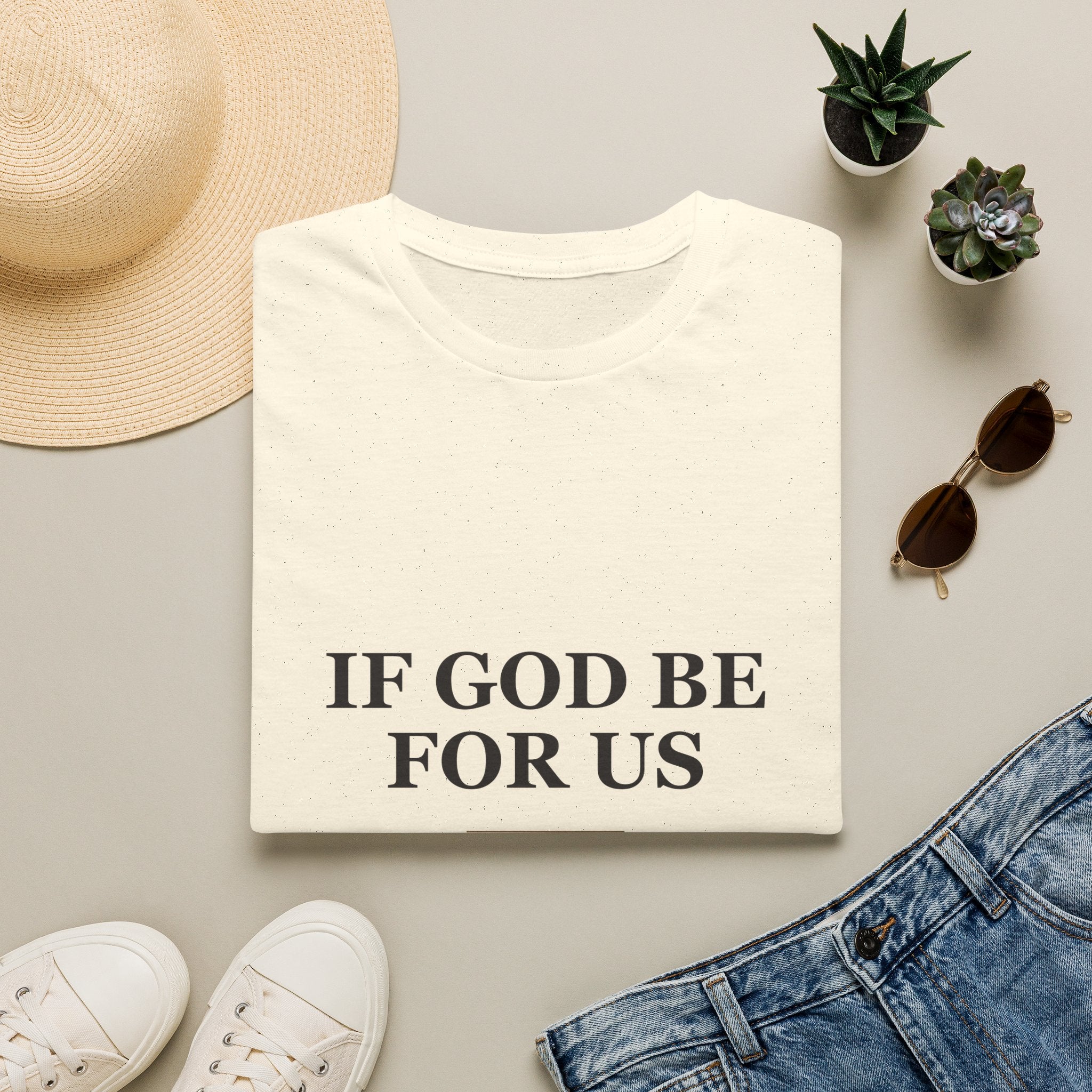If God Be For Us — Romans 8:31 Tee (KJV)