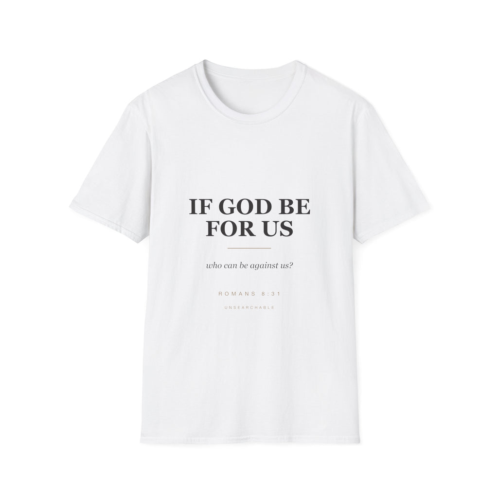 If God Be For Us — Romans 8:31 Tee (KJV)