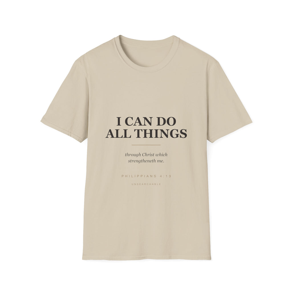 I Can Do All Things — Philippians 4:13 Tee (KJV)