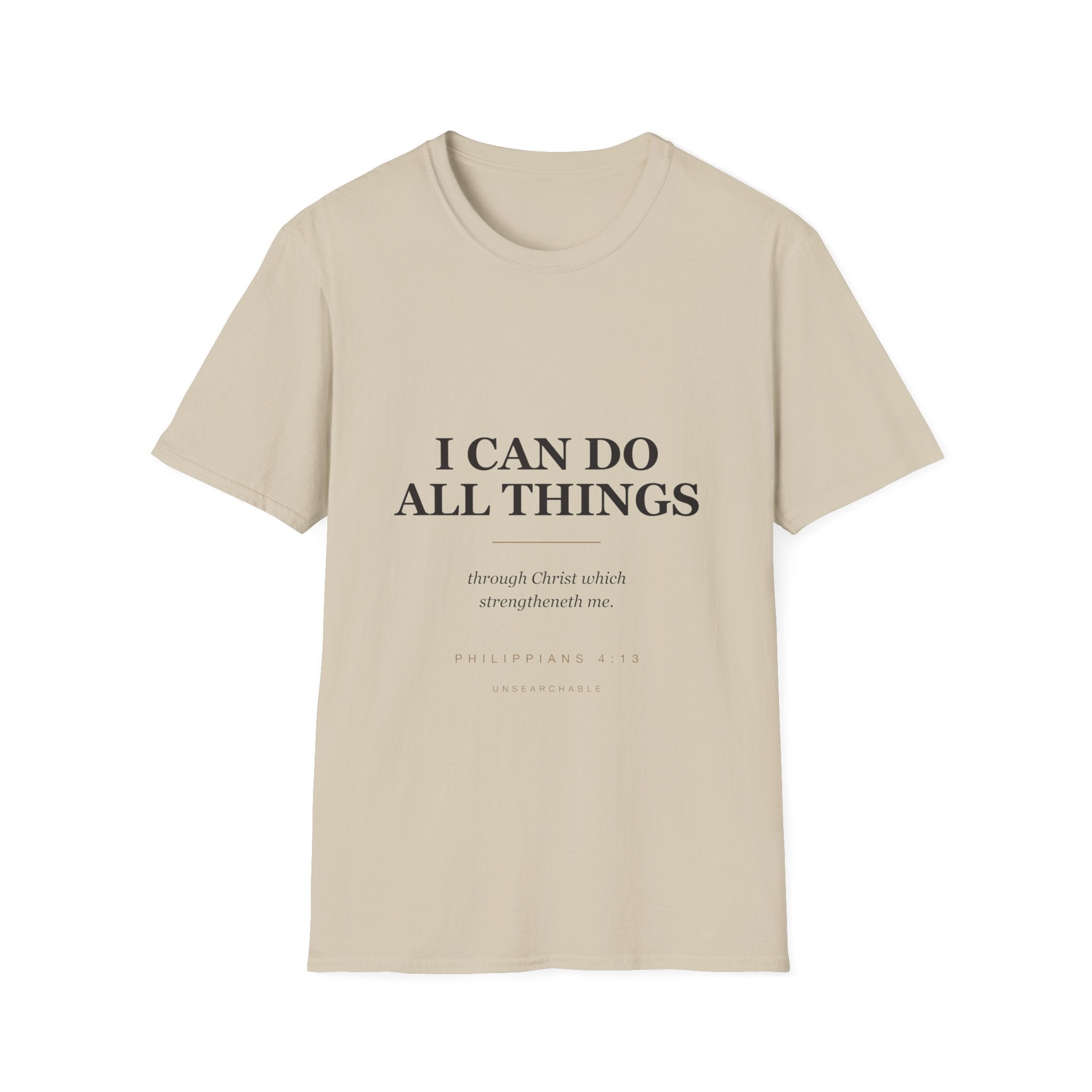 I Can Do All Things — Philippians 4:13 Tee (KJV)