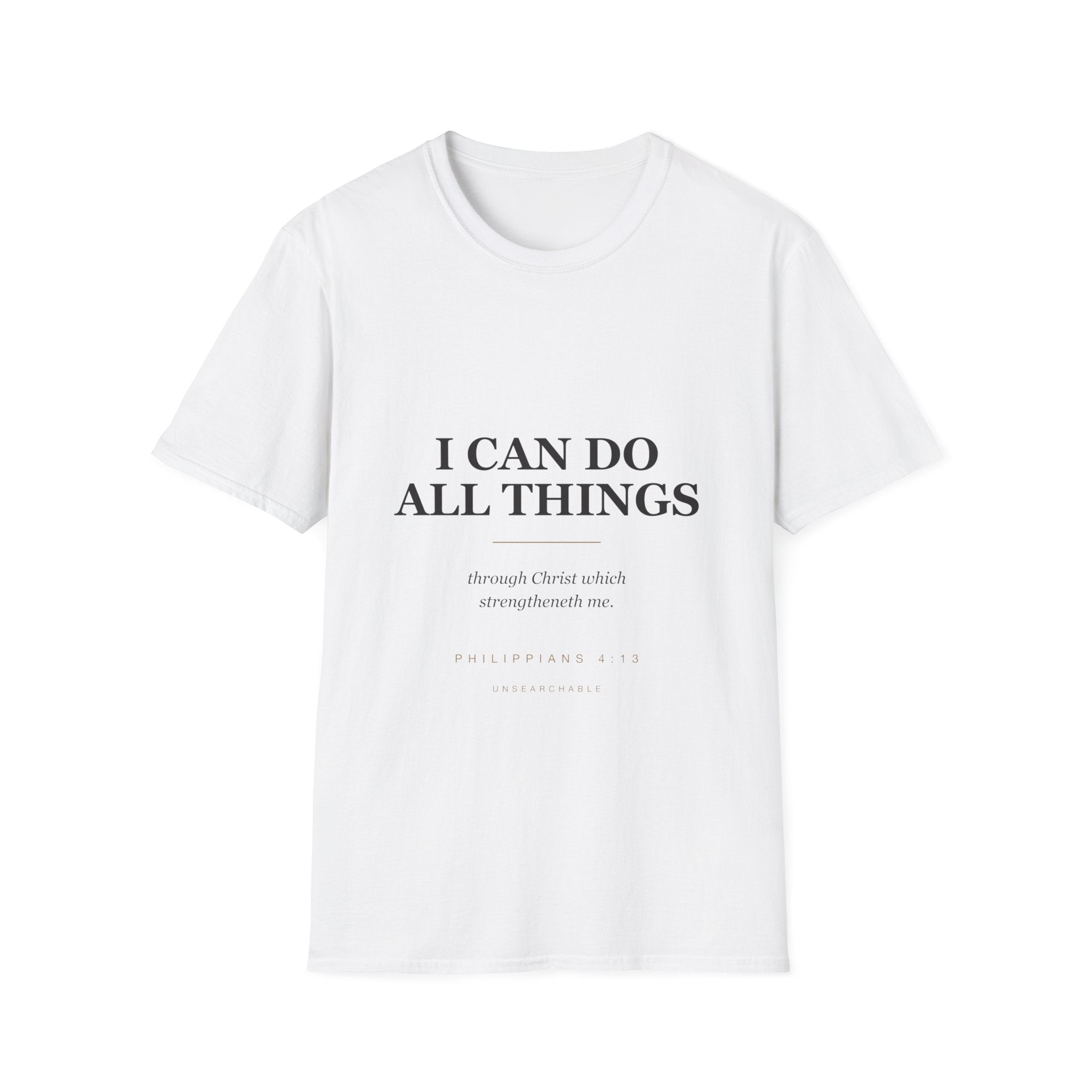 I Can Do All Things — Philippians 4:13 Tee (KJV)