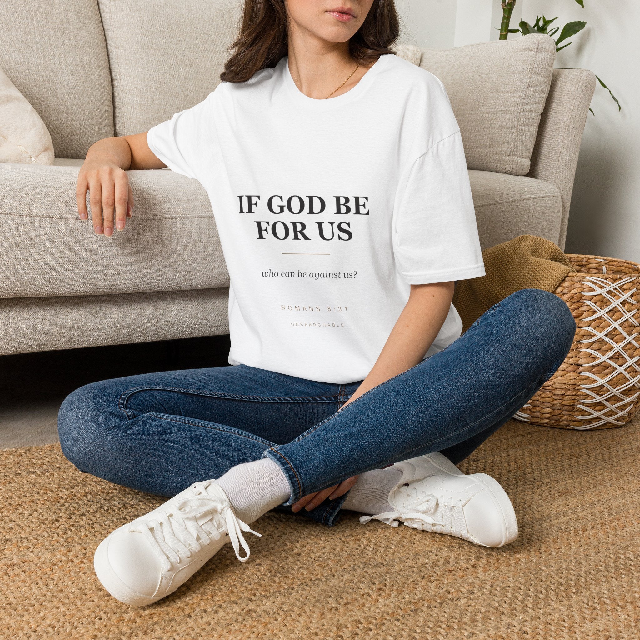 If God Be For Us — Romans 8:31 Tee (KJV)