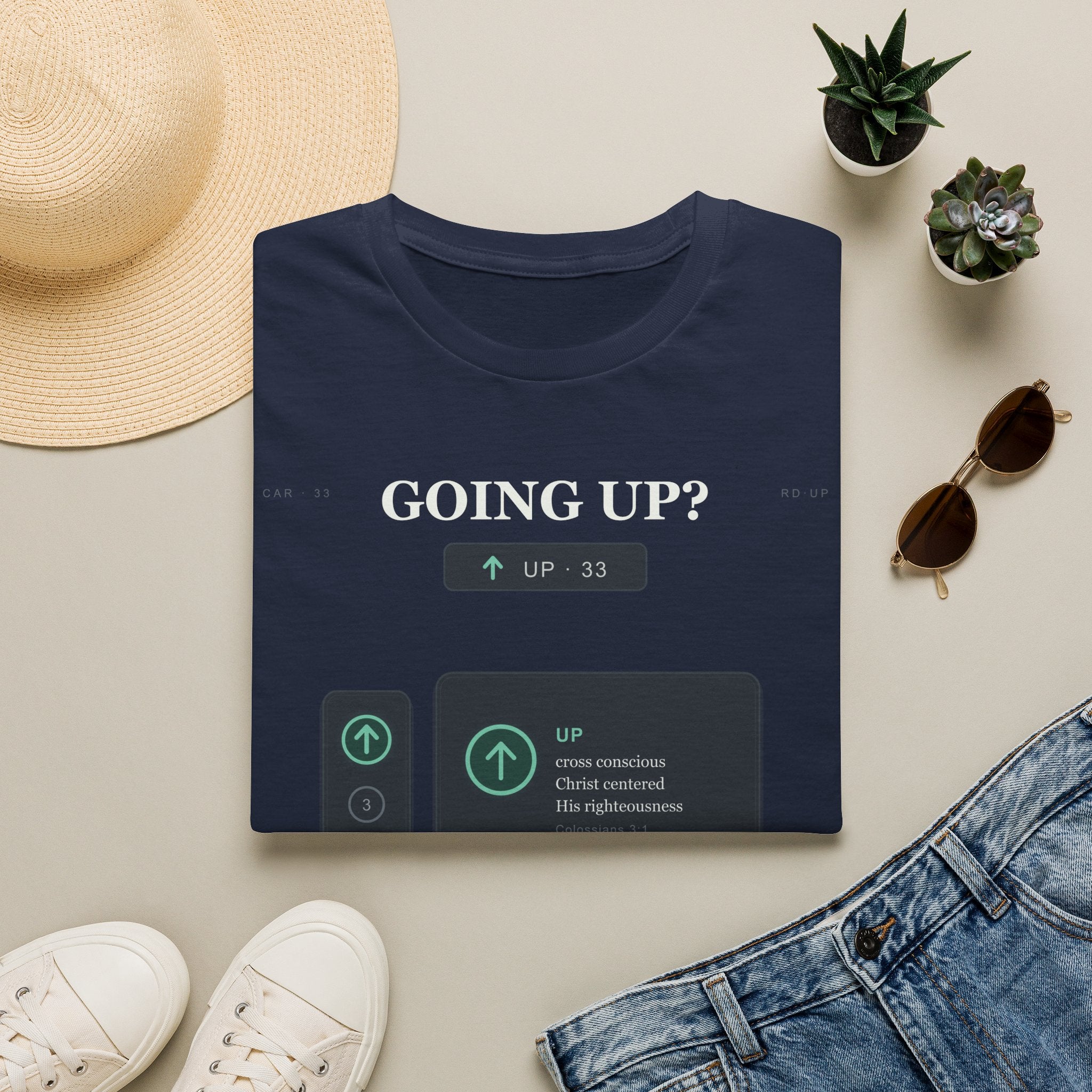 Going Up? — Two Ways Tee (Rightly Divided)